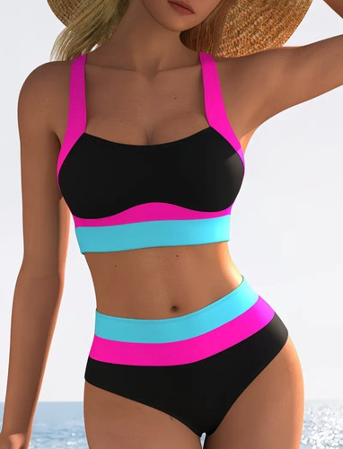 Damen bikini set hohe - damen, set,