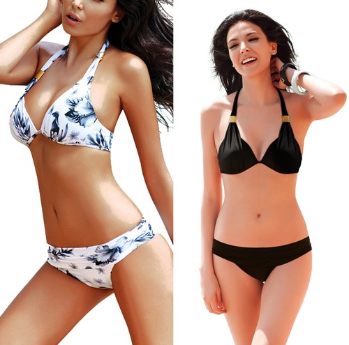 Sexy neckholder push bikini - sexy,