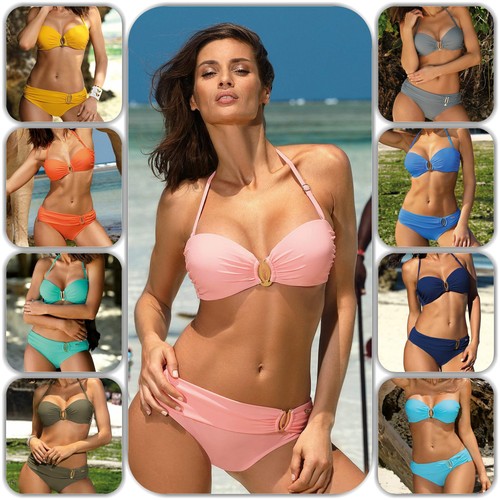 Damen bikini set bandeau - bikini,