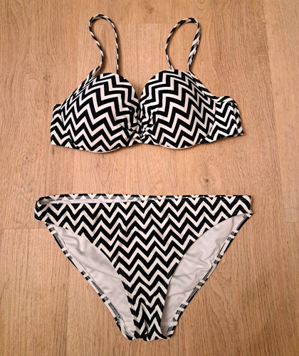Bikini teilig zickzack - *,