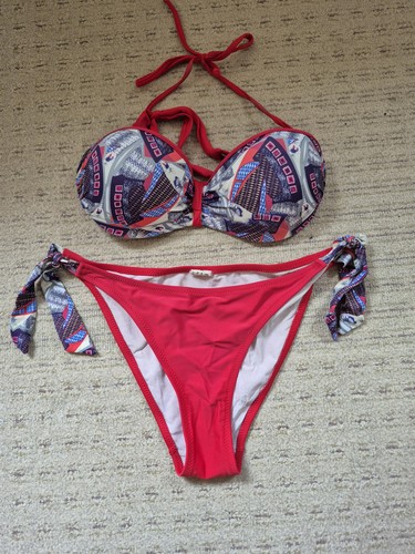 Bikini rot bunt - 👙, in