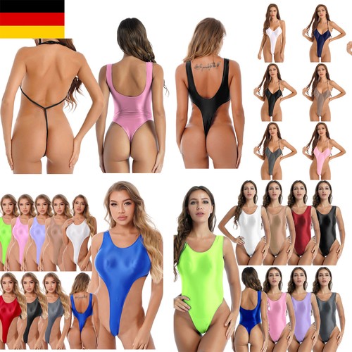 Damen glänzend bikini thong - damen,